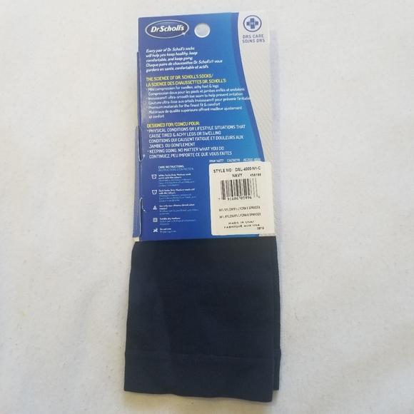 <$5 in bundle purchase> Dr.scholl's graduated compression socks NWT - Picture 2 of 3
